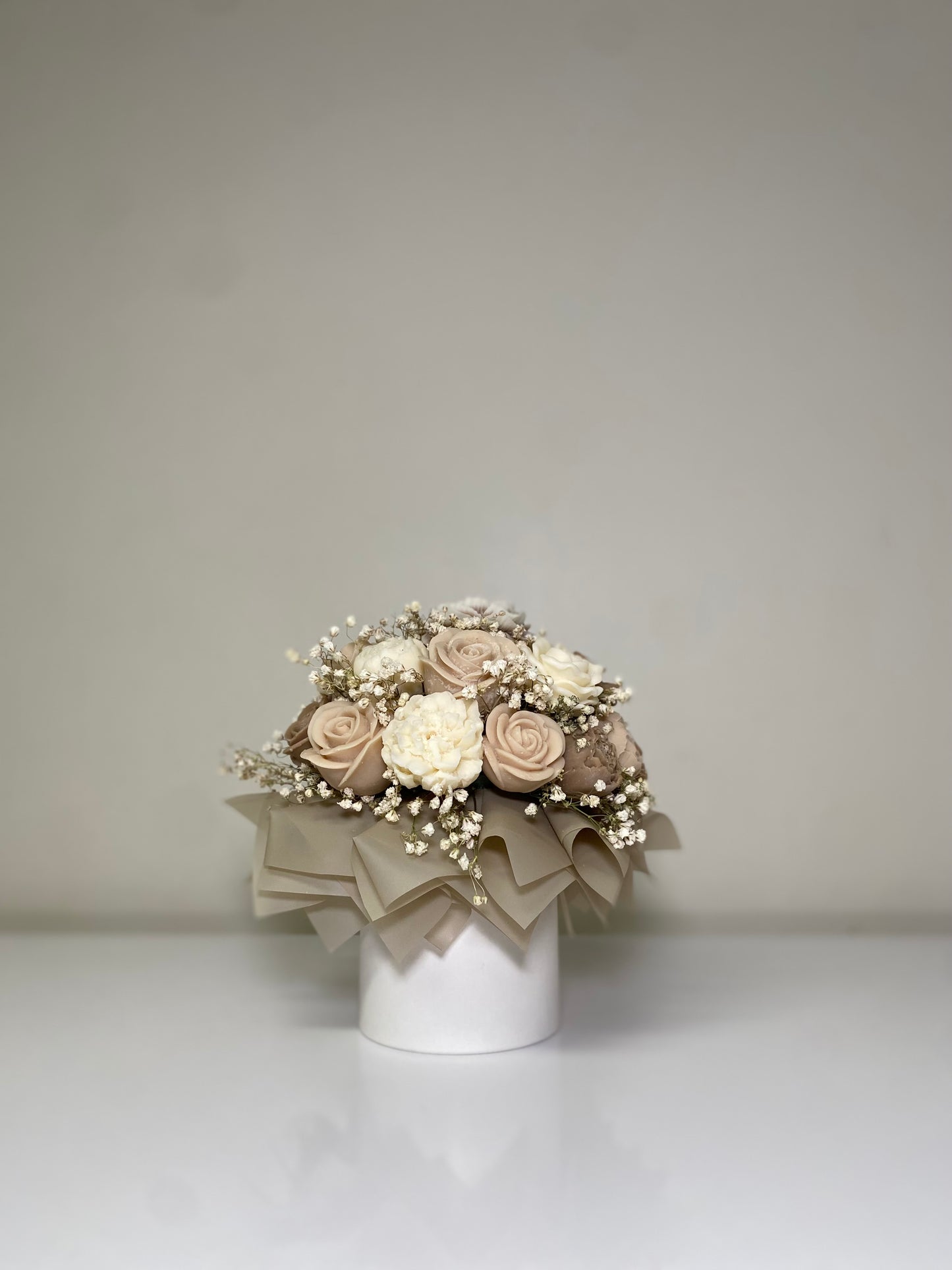 Brown & beige Wax Melt Arrangement