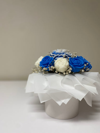 Royal blue Wax Melt Arrangement