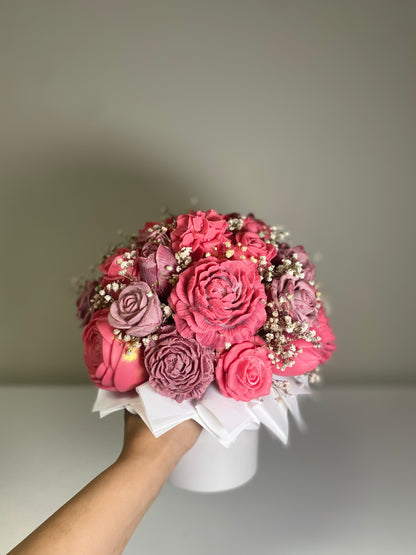 Red Wax Melt Arrangement