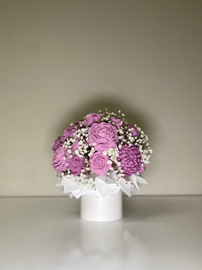 Violet Purple Wax Melt Arrangement