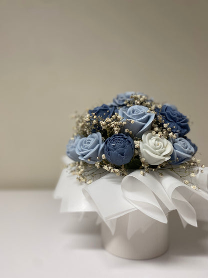 Navy blue Wax Melt Arrangement
