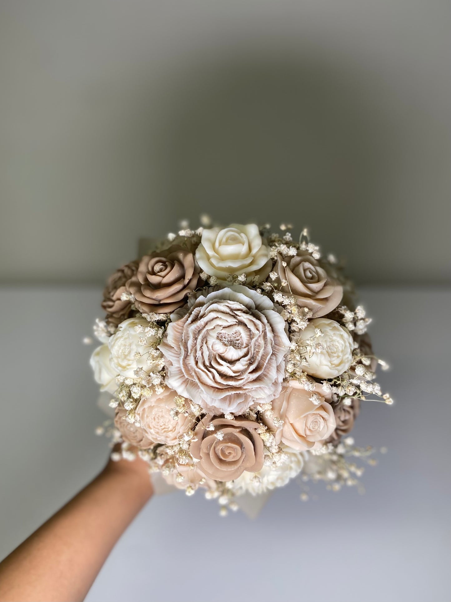 Brown & beige Wax Melt Arrangement