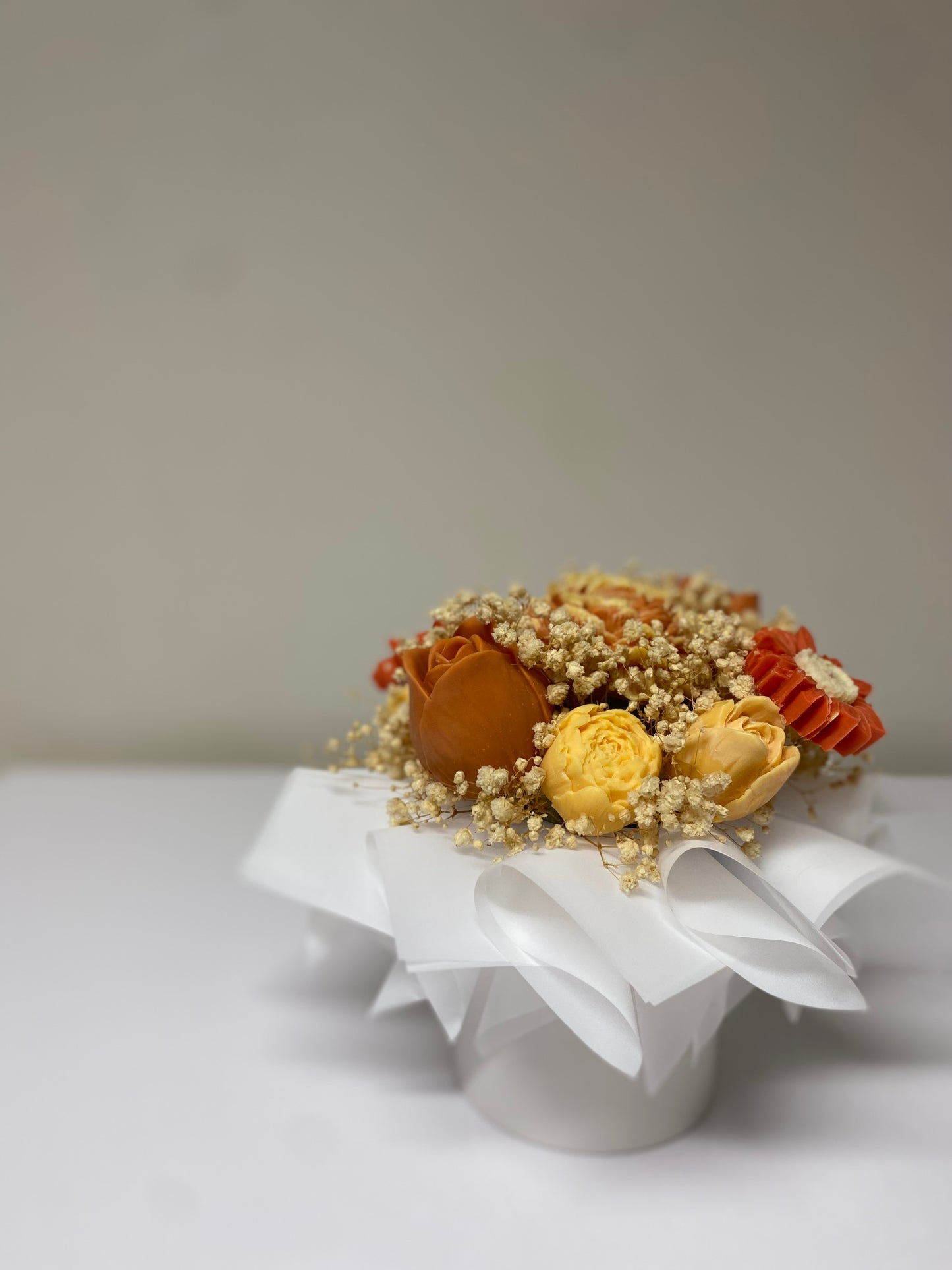 Orange Wax Melt Arrangement