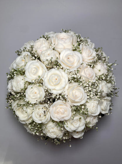 White wax Melt Arrangement