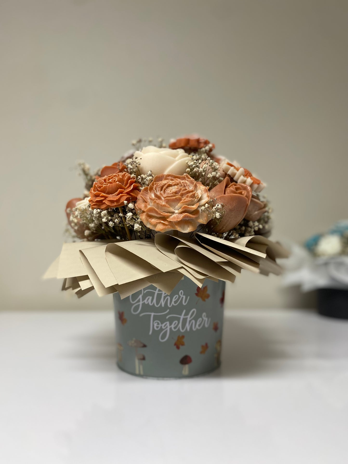 Special Fall Candle Bouquet - Pumpkin Spice Latte