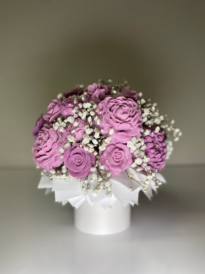 Violet Purple Wax Melt Arrangement