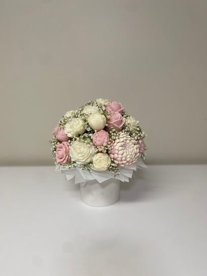 Pink Wax Melt Arrangement