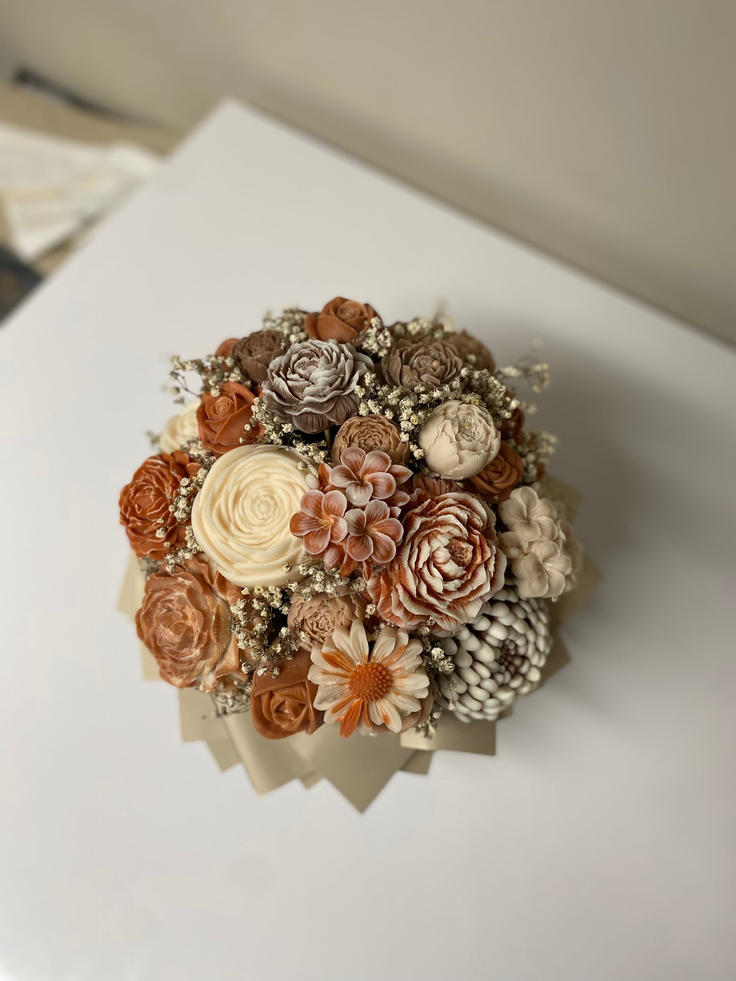 Special Fall Candle Bouquet - Pumpkin Spice Latte