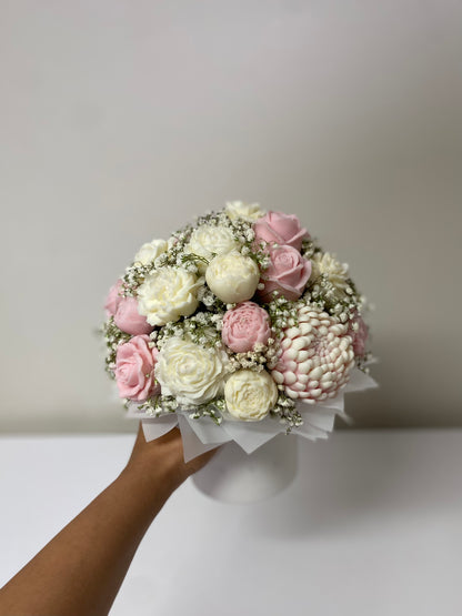 Pink Wax Melt Arrangement