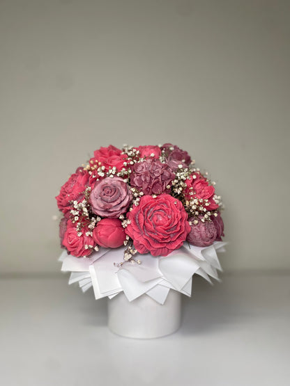 Red Wax Melt Arrangement