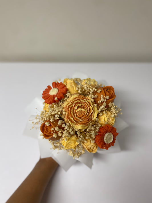 Orange Wax Melt Arrangement