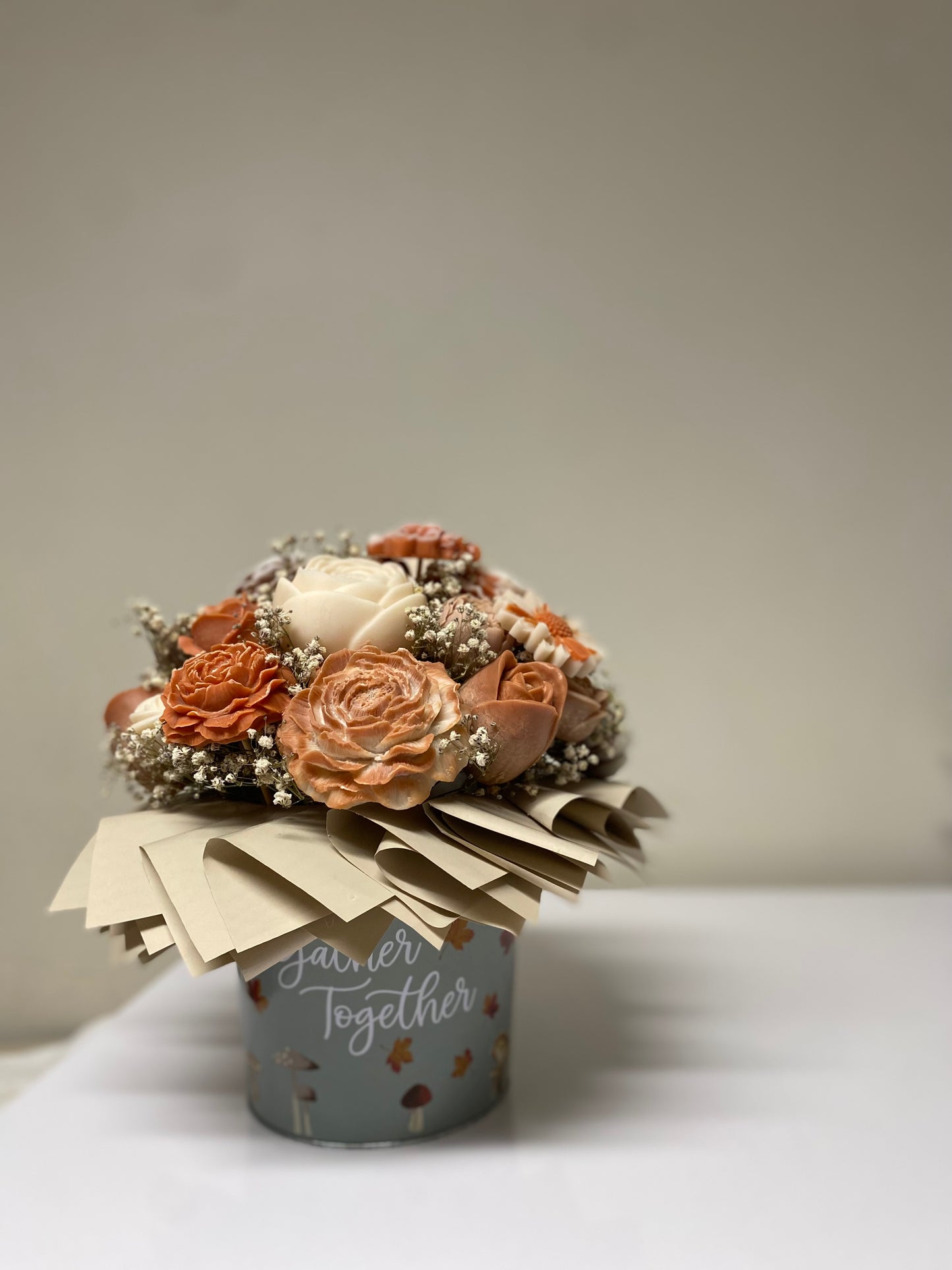 Special Fall Candle Bouquet - Pumpkin Spice Latte