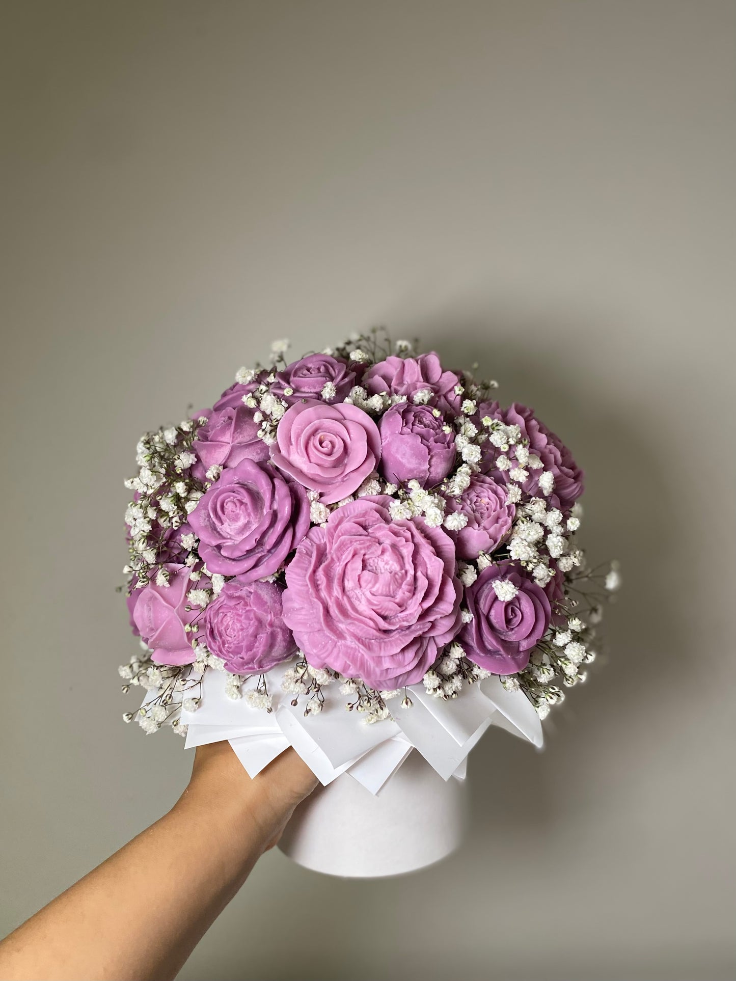 Violet Purple Wax Melt Arrangement