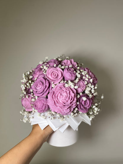 Violet Purple Wax Melt Arrangement