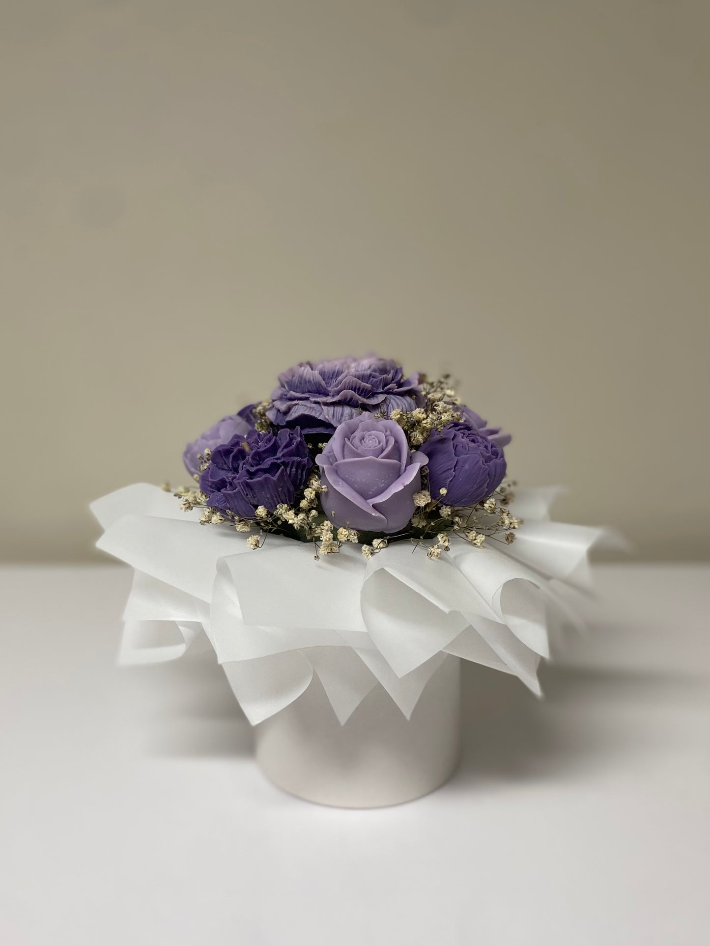 Purple Wax Melt Arrangement