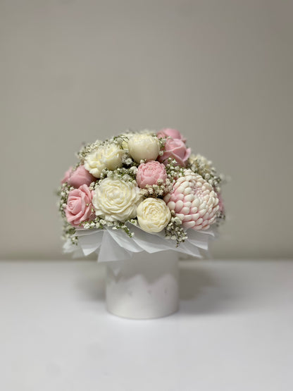 Pink Wax Melt Arrangement