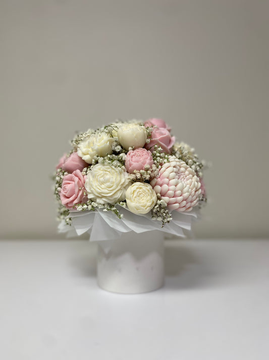 Pink Wax Melt Arrangement
