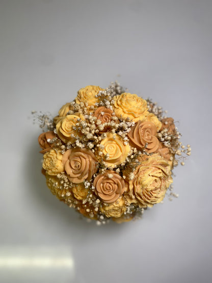 Orange wax Melt Arrangement