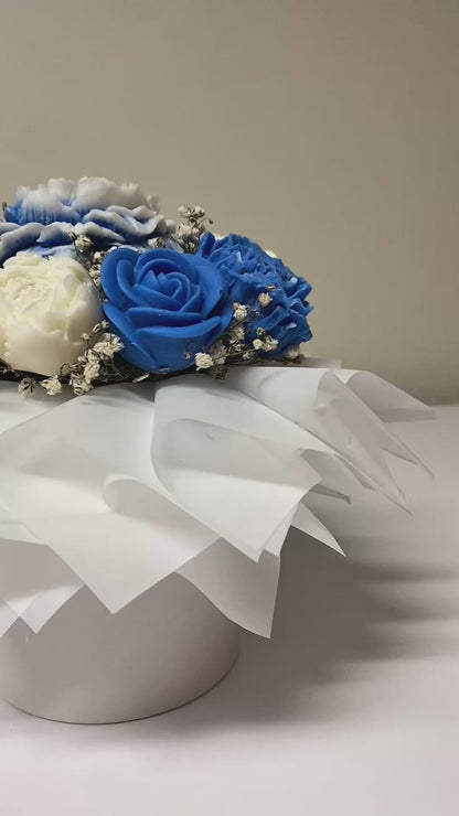 Royal blue Wax Melt Arrangement
